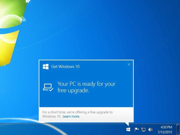 windows 8 to windows 10 upgrade free